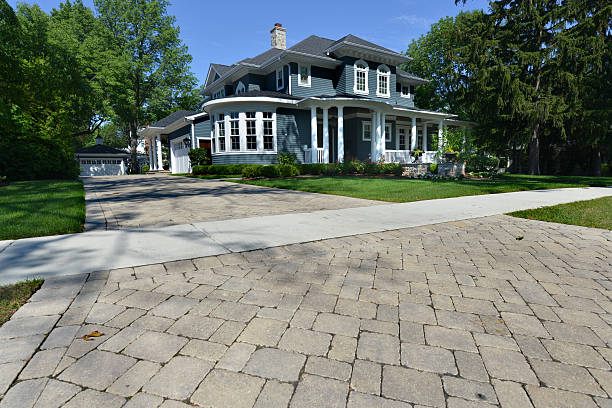 Paver Driveway Replacement in Winter Gardens, CA